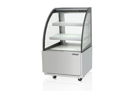 Tủ trưng bày kính cong 3 tầng Skipio SBR900-3RD 1