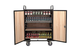 Xe đẩy minibar 4 tầng C-7388 1