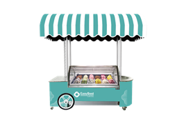 Xe đẩy di động bán kem Easybest Ice Cart Sunny 12  1