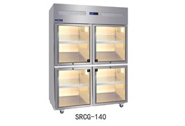 Tủ mát 4 cánh kính Hisakage SRVG-140 1