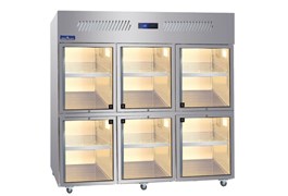 Tủ mát 6 cánh kính Hisakage SRVG-180 1