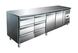 Bàn mát 2 cánh 6 ngăn Firscool G-GN4150TN 1