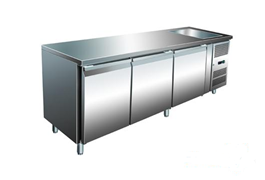 Bàn mát 3 cánh inox có bồn rửa Firscool G-GNS3100TN 1