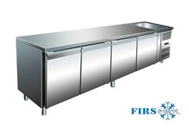 Bàn mát 4 cánh inox có bồn rửa Firscool G-GNS4100TN 1
