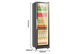 Tủ mát 1 cánh kính 363L SC-380FC 1