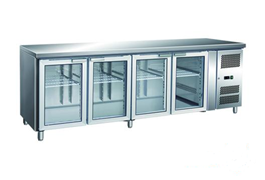 Bàn mát 4 cánh kính Firscool G-SNACK4100TNG 1