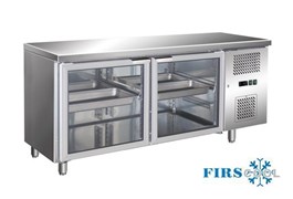 Bàn mát 2 cánh kính Firscool GN2X2/1G 1