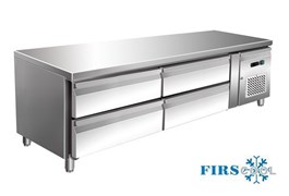 Bàn mát 4 ngăn inox Firscool G-U-GN2X2/1-4D 1
