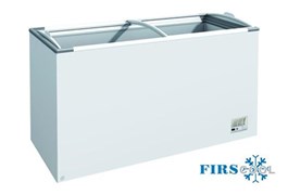 Tủ đông nằm nắp kính cong phẳng Firscool G-F400 FCG 1