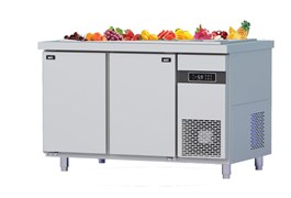 Bàn salad quạt gió 2 cánh inox BSQ.2MI1276 1