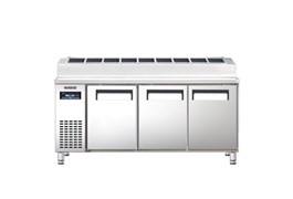 Bàn pizza 3 cánh inox Everzen UDS-18PIP 1