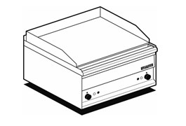 Bếp rán điện mạ crôm trơn Lotus FTL-2EMS 1