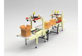 Dây chuyền dán thùng carton tự động kiểu chữ H 1