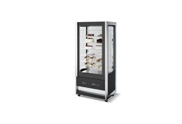 Tủ trưng bày ISA Cristal Tower Chiller/Freezer W93-D75-H206 1