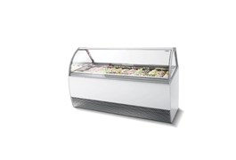 Tủ Trưng Bày ISA Millennium Gelato Curved LX W155-D108-H135 1