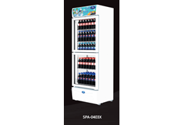 Tủ mát 2 cánh kính 400L Sanden SPA-0403X 1