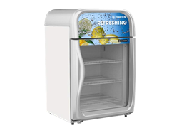 Tủ đông mini đứng 1 cánh kính Sanden SNR-0100 1