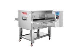 Lò nướng bánh pizza băng chuyền dùng gas Hongling PZG-14H 1