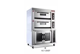 Lò nướng 2 tầng 4 khay dùng gas có ủ bột Hongling HLY-204EP 1