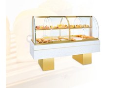 Tủ trưng bày bánh mì kính cong Meichu MBG-A 1