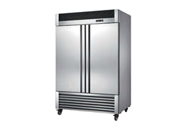 Tủ Đông Đứng 2 Cánh Inox Coolmes AUF2 1