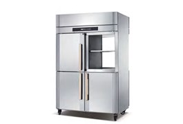 Tủ Đông Đứng Có Cửa Mở Hai Mặt Coolmes F8-ST 1