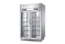Tủ Trưng Bày Đứng 2 Cánh Kính Mở Hai Mặt Coolmes S1.0G4-ST 1