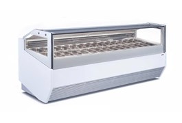 Tủ trưng bày kem gelato Smyrna New Long (30 Pans) 1