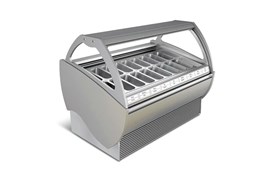 Tủ trưng bày kem gelato Troy 1