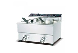 Bếp chiên nhúng điện 2 ngăn Kolner DF-12L-2 1