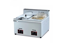 Bếp chiên nhúng dùng gas 2 ngăn Kolner GF-72 1