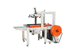 Tổ hợp máy dán thùng carton kết hợp đai dây liên tục (FXC-5050A+DBA-200) 1