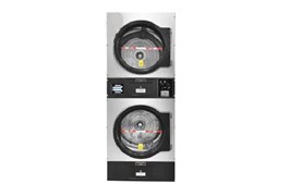 Máy sấy xếp chồng bỏ xu 15kg dùng gas Cleantech HG-300Rx2T 1