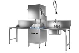 Máy rửa chén - Loại có nắp đậy Hobart ECOMAX H604 1