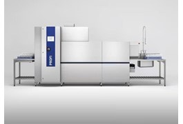 Máy rửa bát băng chuyền kiểu giá đỡ Hobart PROFI CN 1