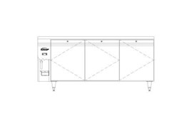 Bàn mát 3 cửa điều khiển từ xa Williams B3R(J) 1