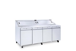 Bàn mát chuẩn bị thực phẩm 4 cửa Williams Onyx CPC4(J) 1