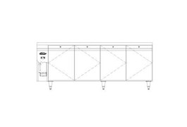 Bàn lạnh 4 cửa 2 chế độ Williams Opal O4R(J) (điều khiển từ xa) 1