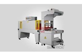 Máy đóng gói co màng kiểu cuff (dạng ống) bán tự động ST-6030 + SM-6040S 1