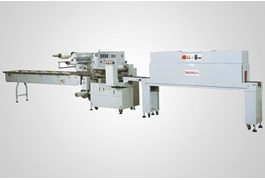 Máy đóng gói co màng dạng gối (pillow) FL-5545TBI + SM-2020 1