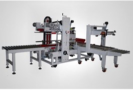 Máy dán góc tự động EXC306 + EXC310 1