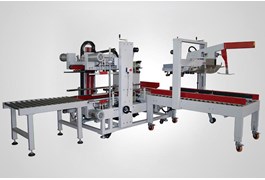 Máy dán góc gấp tự động hình chữ I EXC308+EXC310 1