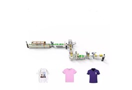 Dây chuyền gấp đóng gói quần áo vào thùng carton hoàn chỉnh YP-M412A 1