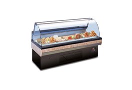 Tủ trưng bày kính cong Kinco PR 1