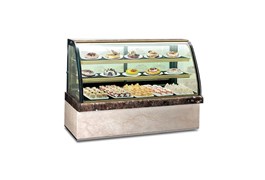 Tủ trưng bày bánh kính cong Kinco SRM3 1
