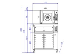 Lò nướng kết hợp Bresso HBWO-2015-ZS1 1