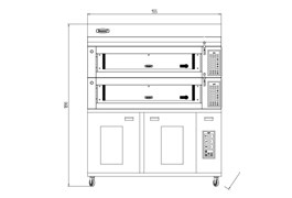 Lò nướng bánh Bresso HBWO-3210 1