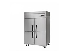 Tủ đông mát đứng 4 cánh inox dung tích 1.100 lít Fujee 1