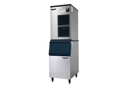 Máy làm đá bán nguyệt Lassele LMI-650A + Thùng đá LB-300S 1