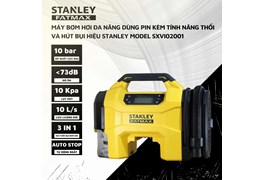 Máy bơm hơi đa năng dùng pin kèm tính năng thổi và hút bụi hiệu STANLEY SXVI02001 1